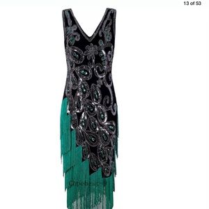 Great Gatsby 1920s Flapper Dress